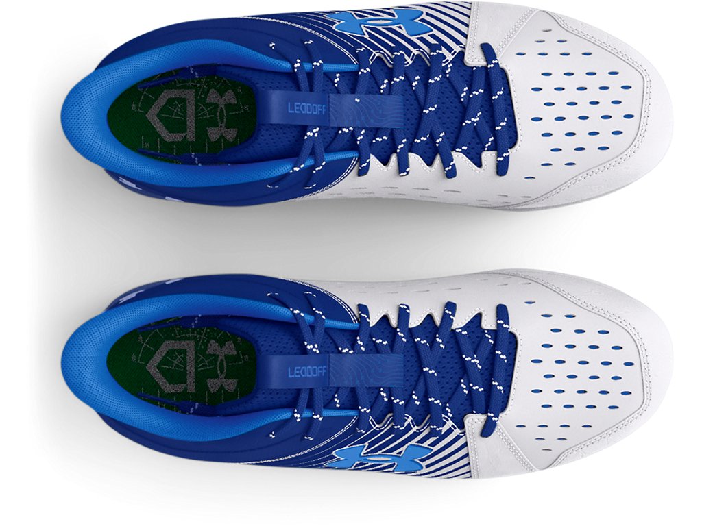 Under Armour Boys Leadoff Mid RM Jr. Baseball Cleats - Optimal Traction and Durability