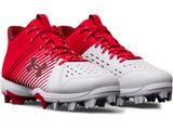Under Armour Boys Leadoff Mid RM Jr. Baseball Cleats - Optimal Traction and Durability