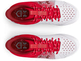 Under Armour Boys Leadoff Mid RM Jr. Baseball Cleats - Optimal Traction and Durability