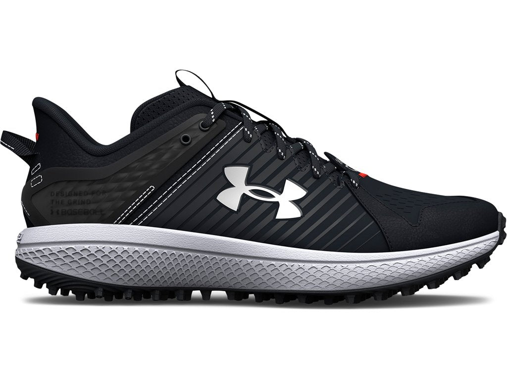 Under Armour Boys Yard Turf Jr Baseball Shoes - Durable Rubber Outsole