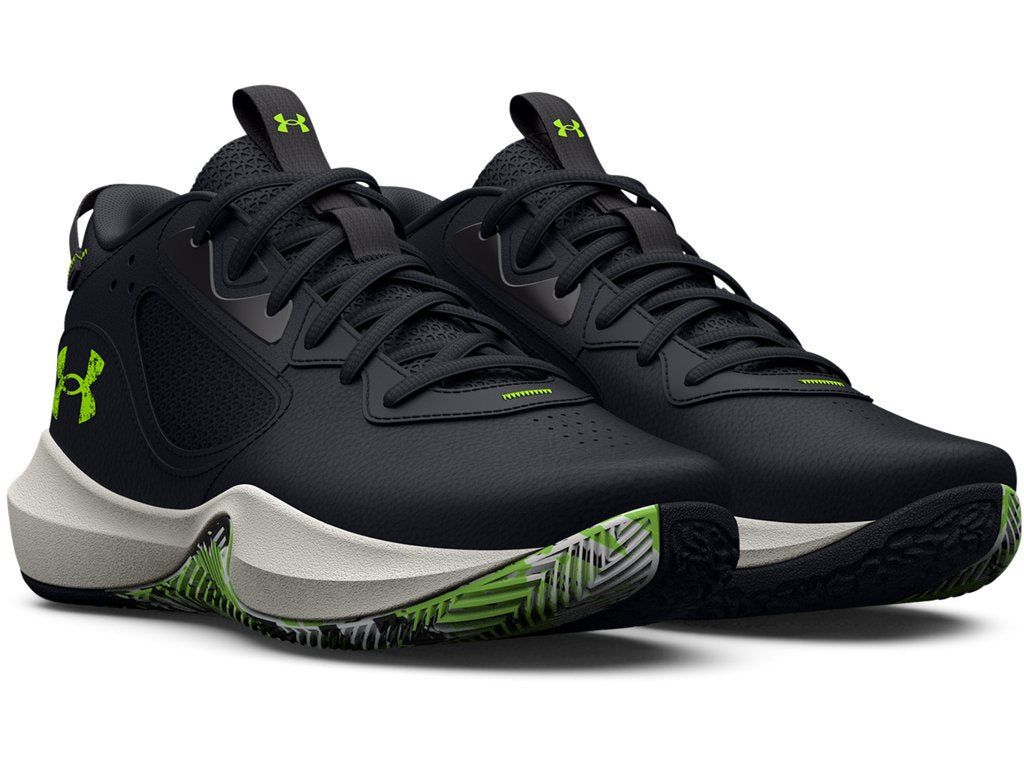 Under Armour Unisex UA Lockdown 6 Basketball Shoes - Herringbone Traction Pattern