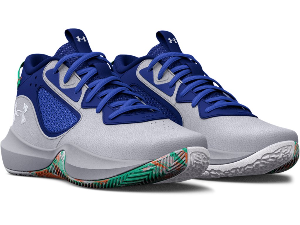 Under Armour Unisex UA Lockdown 6 Basketball Shoes - Herringbone Traction Pattern