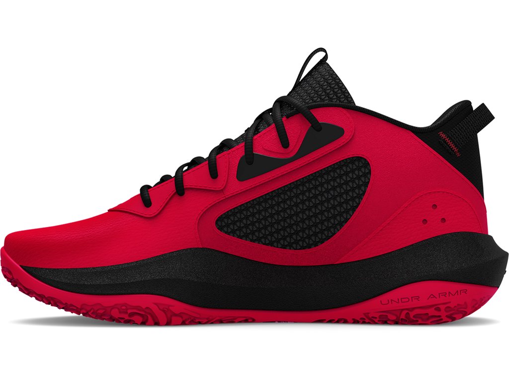 Under Armour Unisex UA Lockdown 6 Basketball Shoes - Herringbone Traction Pattern