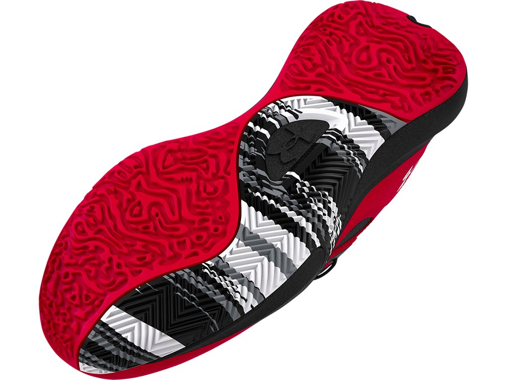 Under Armour Unisex UA Lockdown 6 Basketball Shoes - Herringbone Traction Pattern