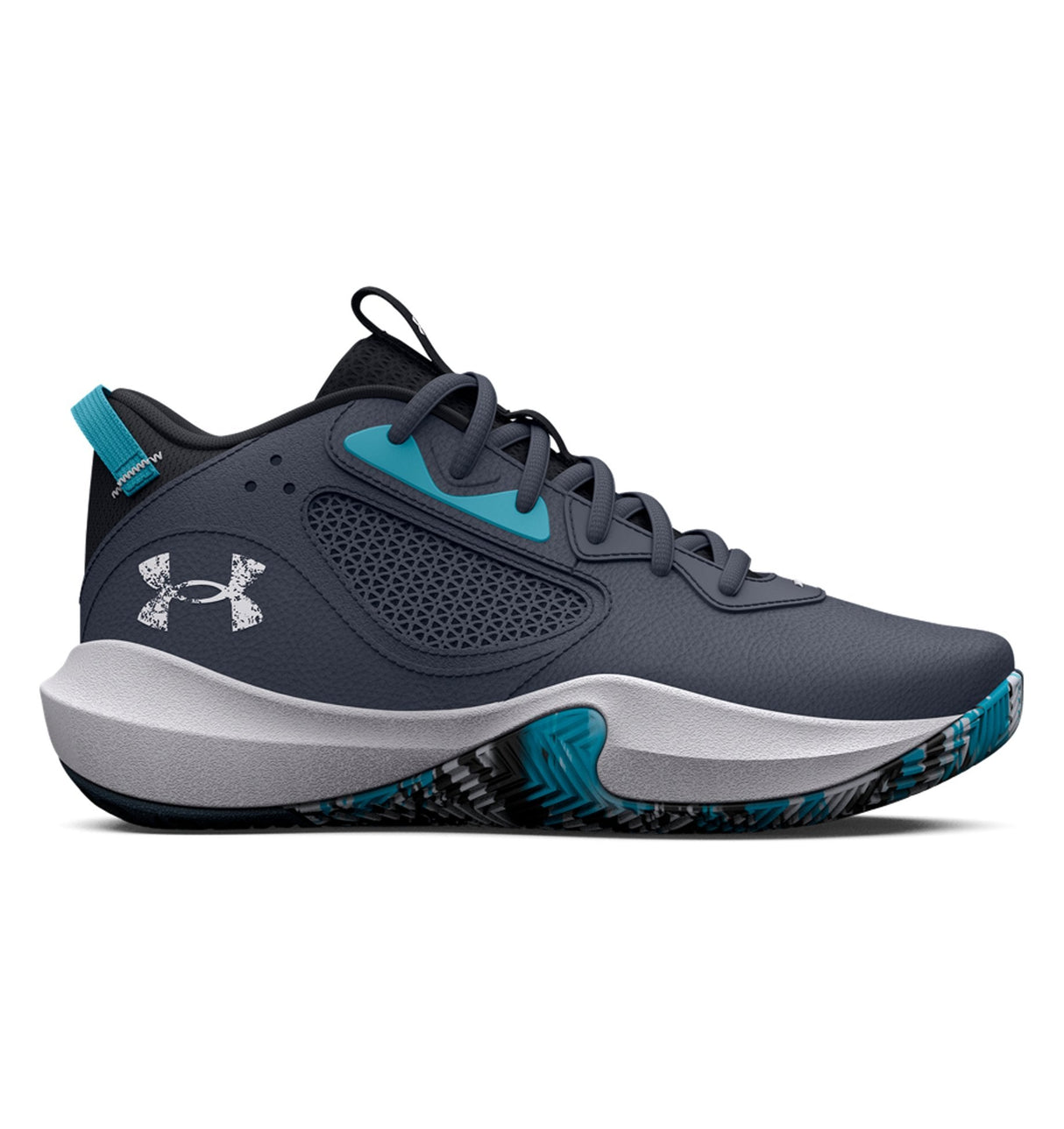 Under Armour Grade School UA Lockdown 6 Basketball Shoes - Durable and Breathable