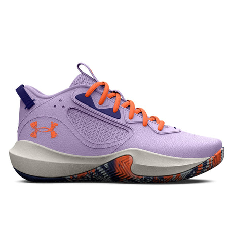 Under Armour Grade School UA Lockdown 6 Basketball Shoes - Durable and Breathable