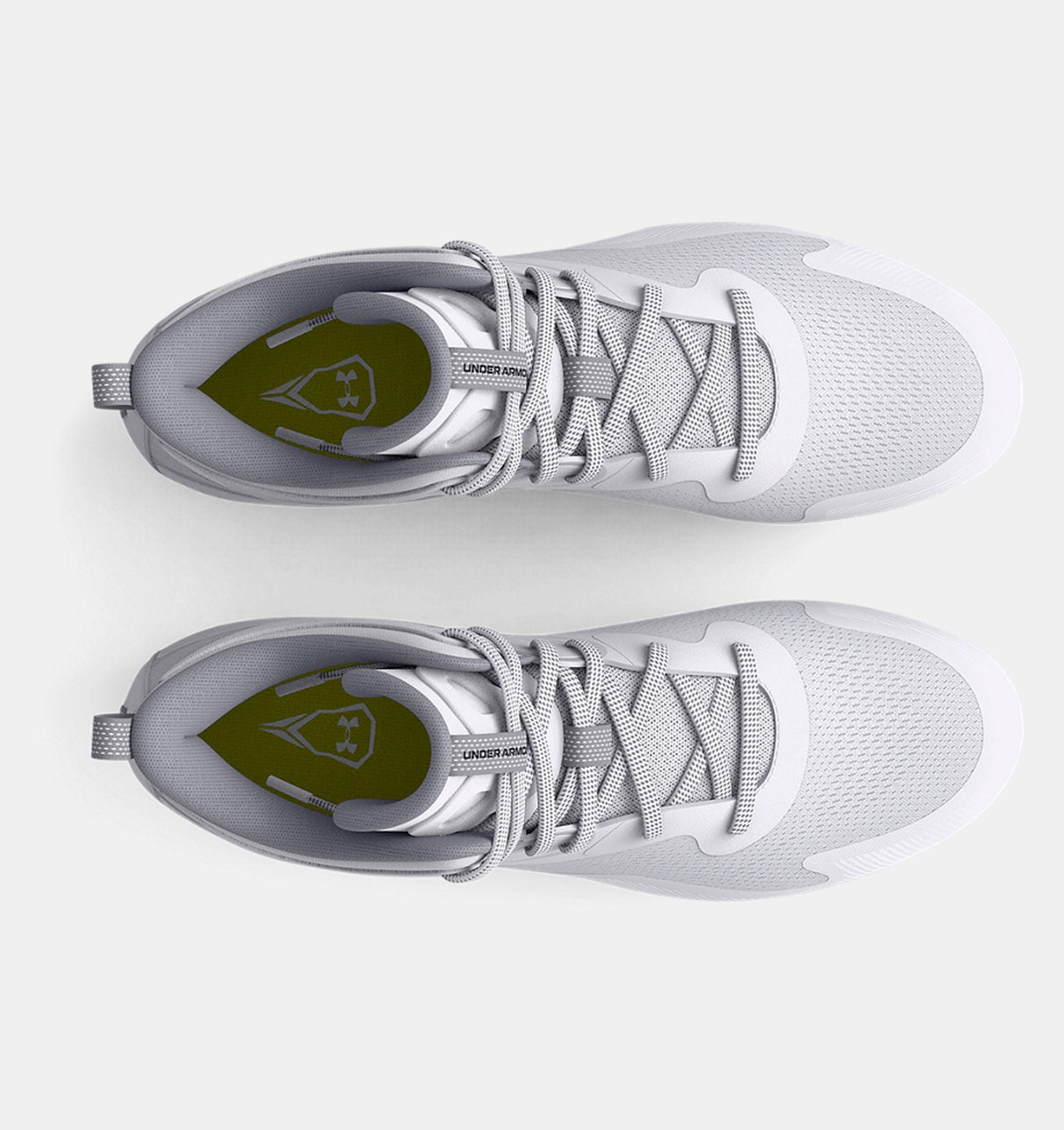 Under Armour Men's UA Command MC Mid Lacrosse Cleats Footwear - Durable and Abrasion Resistant