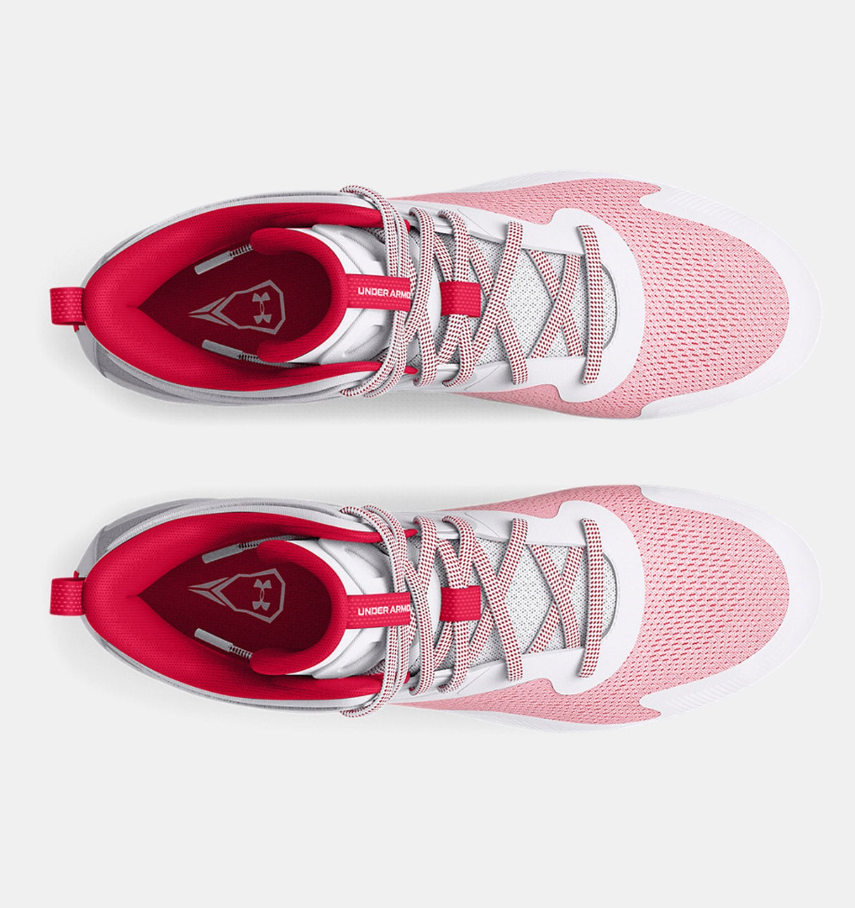 Under Armour Men's UA Command MC Mid Lacrosse Cleats Footwear - Durable and Abrasion Resistant