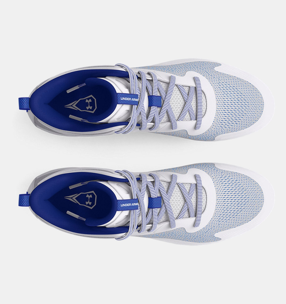 Under Armour Men's UA Command MC Mid Lacrosse Cleats Footwear - Durable and Abrasion Resistant