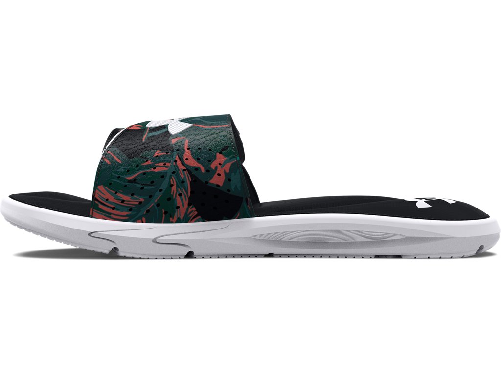 Under Armour Boys Ignite VI Graphic Strap Slides Footwear - With Durable Traction Pods