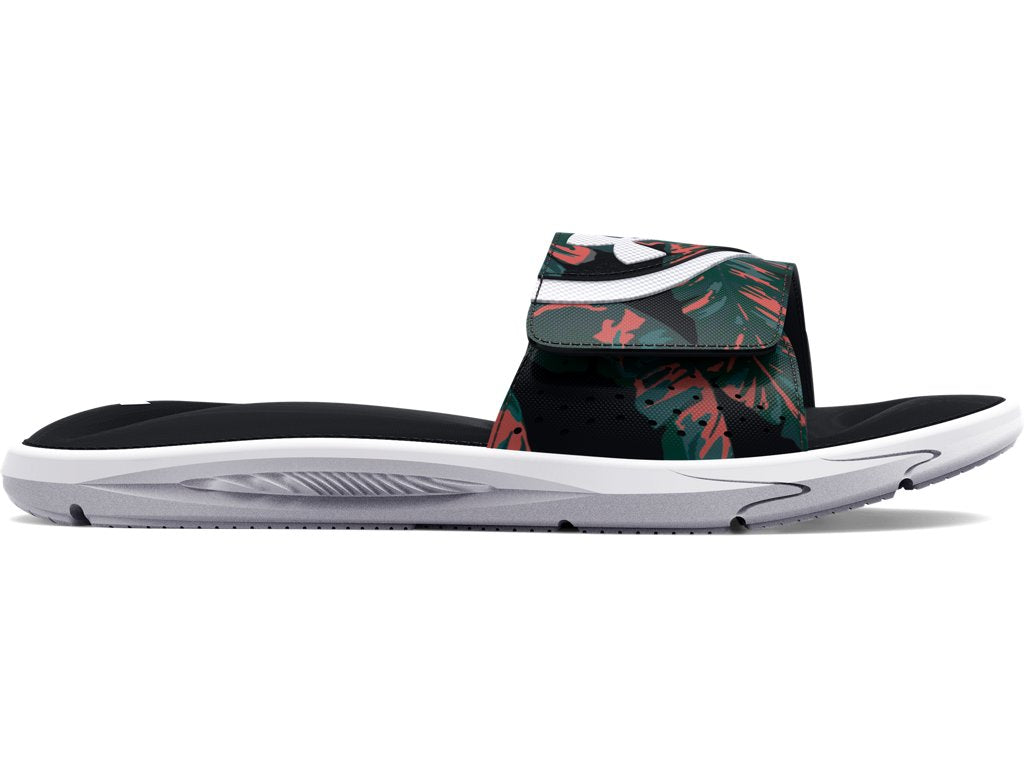 Under Armour Boys Ignite VI Graphic Strap Slides Footwear - With Durable Traction Pods