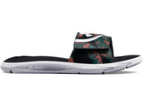 Under Armour Boys Ignite VI Graphic Strap Slides Footwear - With Durable Traction Pods