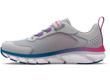Under Armour Girls Pre-School UA Assert 9 Wide AC Running Shoes - Lightweight with Cushioned EVA Midsole