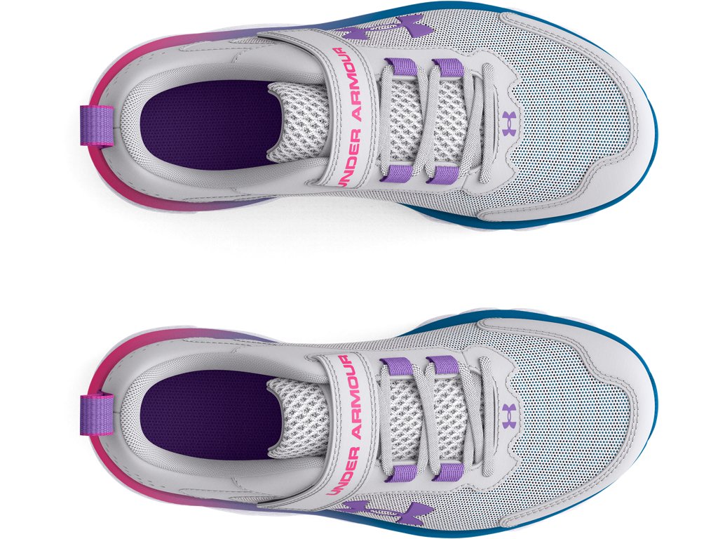 Under Armour Girls Pre-School UA Assert 9 Wide AC Running Shoes - Lightweight with Cushioned EVA Midsole