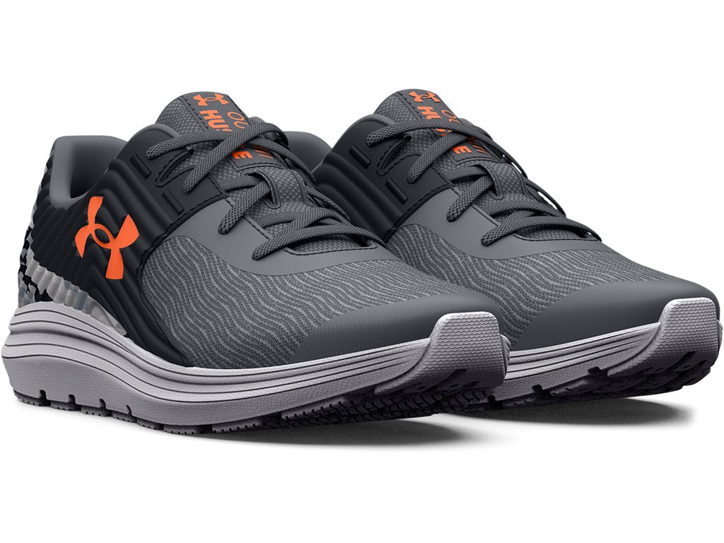 Under Armour Boys Pre-School UA Outhustle Printed Running Shoes - With Explosive Takeoff Feature