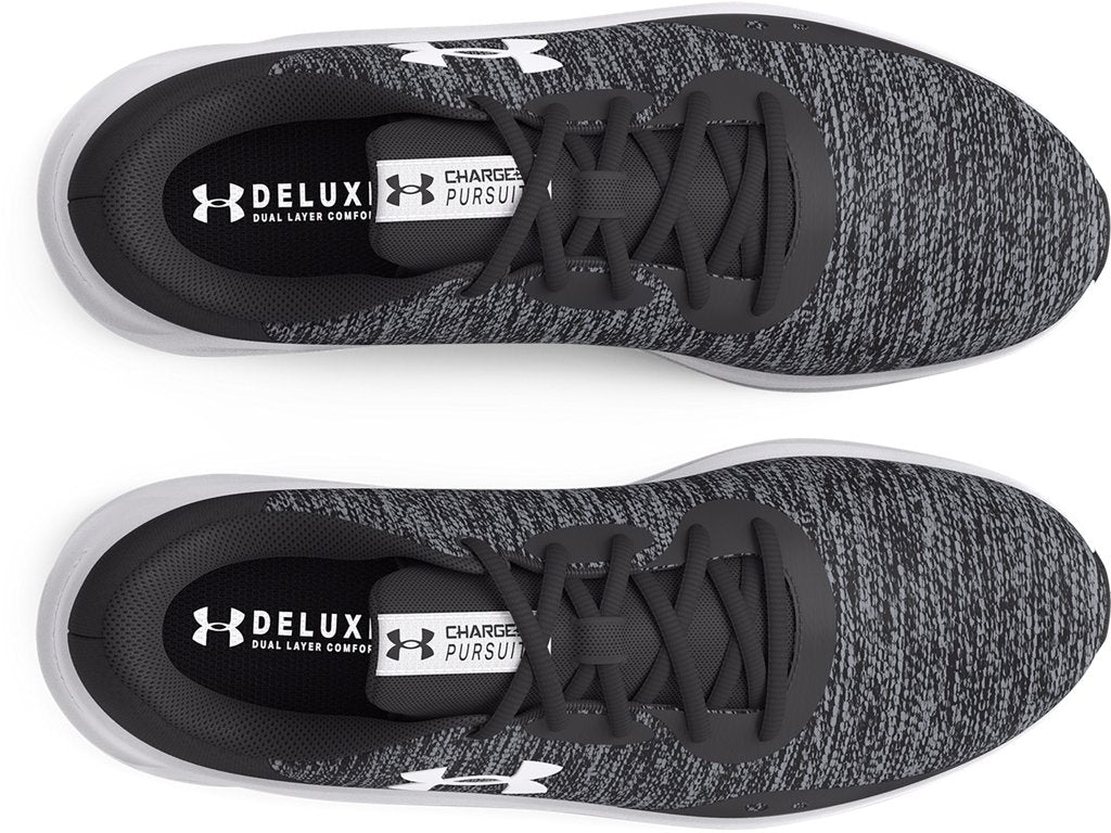 Under Armour Mens UA Charged Pursuit 3 Twist Running Shoes - Lightweight Breathability