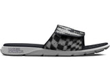 Under Armour Mens UA Ignite Pro Graphic Strap Slides Footwear - Comfortable Foam Footbed