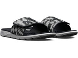 Under Armour Mens UA Ignite Pro Graphic Strap Slides Footwear - Comfortable Foam Footbed