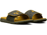 Under Armour Mens UA Ignite Pro Graphic Strap Slides Footwear - Comfortable Foam Footbed