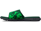 Under Armour Mens UA Ignite Pro Graphic Strap Slides Footwear - Comfortable Foam Footbed