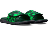 Under Armour Mens UA Ignite Pro Graphic Strap Slides Footwear - Comfortable Foam Footbed