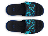 Under Armour Mens UA Ignite Pro Graphic Strap Slides Footwear - Comfortable Foam Footbed