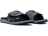 Under Armour Mens UA Ignite Pro Graphic Strap Slides Footwear - Comfortable Foam Footbed