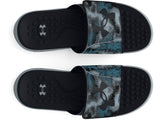 Under Armour Mens UA Ignite Pro Graphic Strap Slides Footwear - Comfortable Foam Footbed
