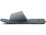 Under Armour Mens Ignite Pro Graphic Footbed Slides - Adjustable Synthetic Strap