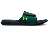 Under Armour Women's Ignite Pro Graphic Footbed Slides - Textured Foam Comfort