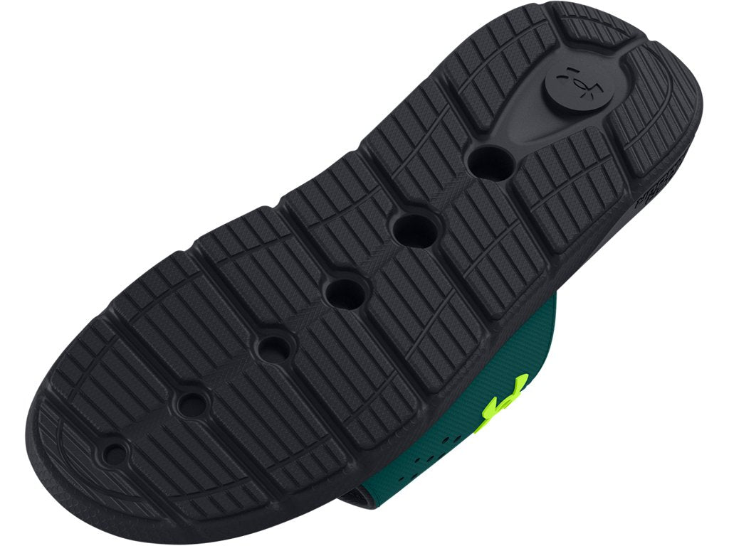 Under Armour Women's Ignite Pro Graphic Footbed Slides - Textured Foam Comfort