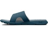 Under Armour Women's Ignite Pro Graphic Footbed Slides - Textured Foam Comfort