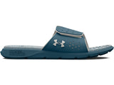 Under Armour Women's Ignite Pro Graphic Footbed Slides - Textured Foam Comfort