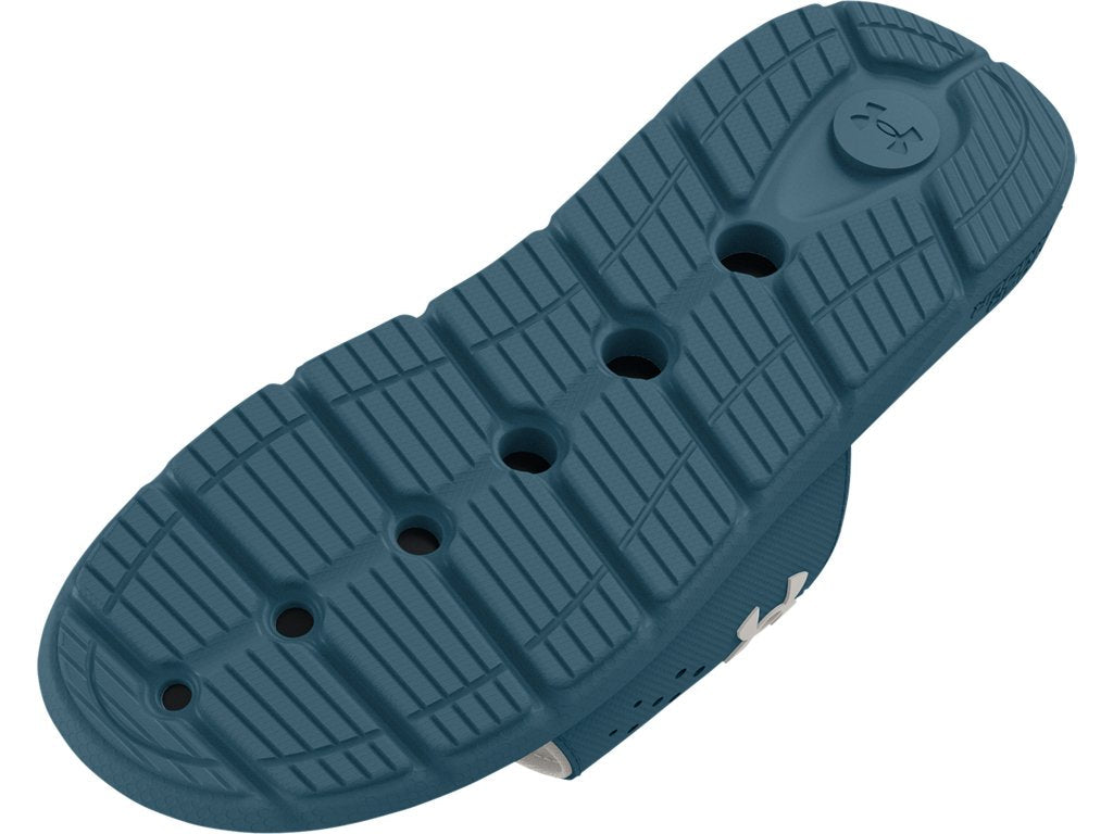 Under Armour Women's Ignite Pro Graphic Footbed Slides - Textured Foam Comfort