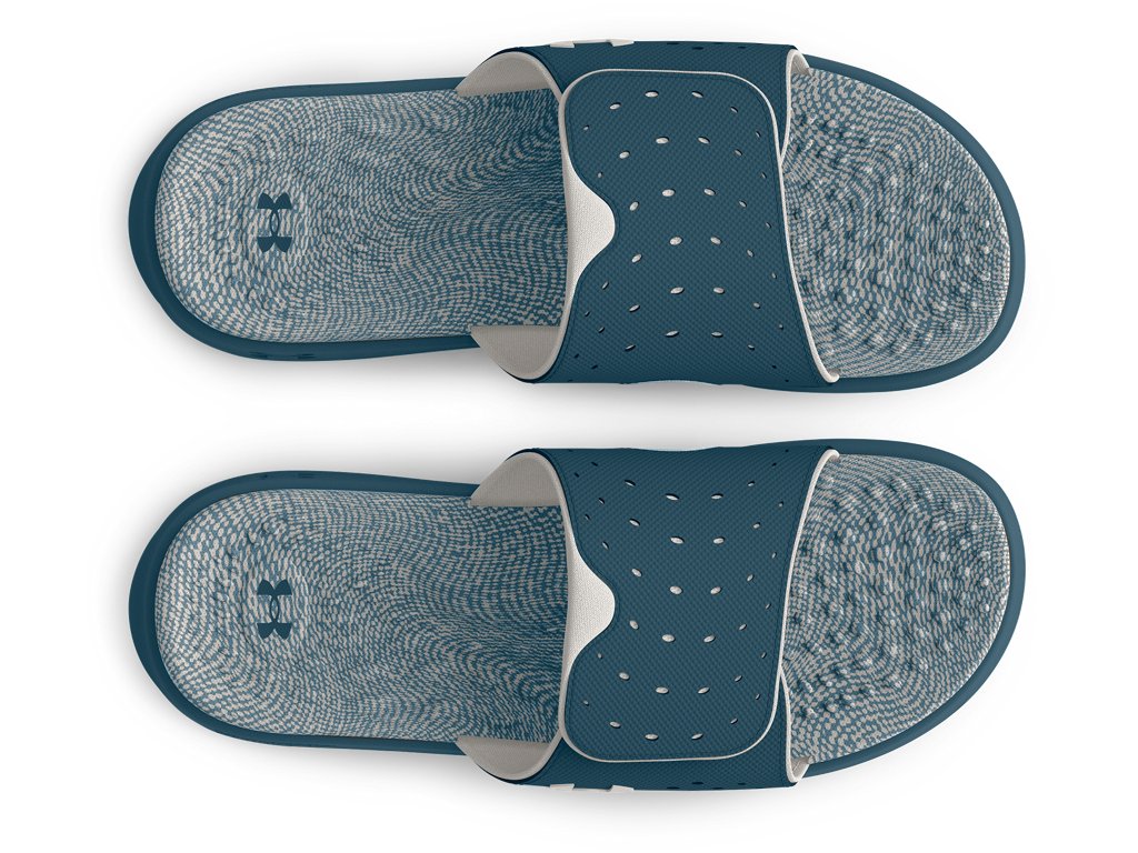 Under Armour Women's Ignite Pro Graphic Footbed Slides - Textured Foam Comfort