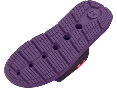 Under Armour Women's Ignite Pro Graphic Footbed Slides - Textured Foam Comfort