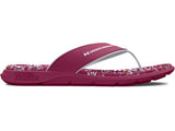 Under Armour Womens UA Ignite Pro Marbella Graphic Sandals - Comfort and Traction
