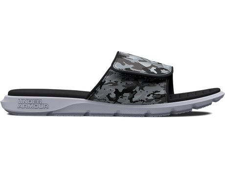 Under Armour Boys Ignite Pro Graphic Strap Slides - Textured Foam Footbed