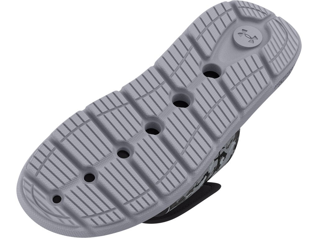 Under Armour Boys Ignite Pro Graphic Strap Slides - Textured Foam Footbed