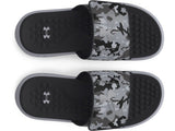 Under Armour Boys Ignite Pro Graphic Strap Slides - Textured Foam Footbed