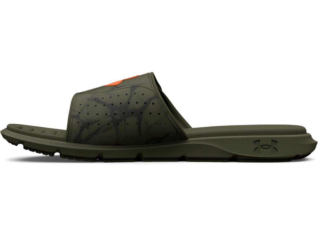 Under Armour Boys Ignite Pro Graphic Strap Slides - Textured Foam Footbed