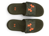 Under Armour Boys Ignite Pro Graphic Strap Slides - Textured Foam Footbed
