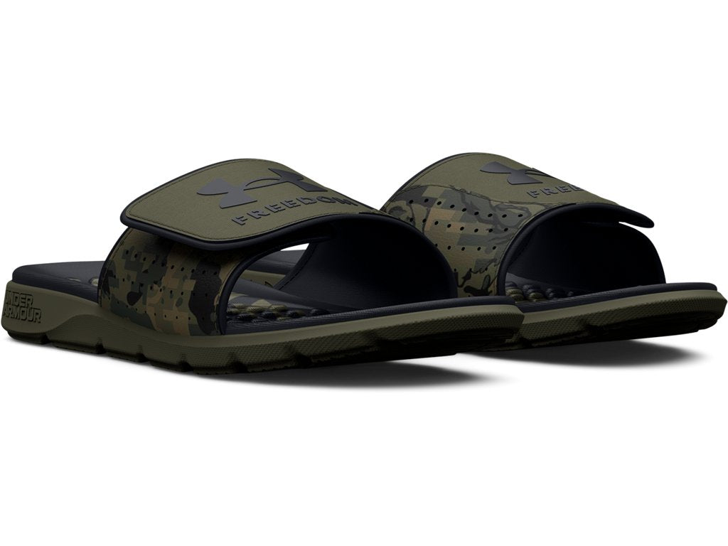 Under Armour Mens UA Ignite Pro Freedom Slides Footwear - Memory Foam Comfort