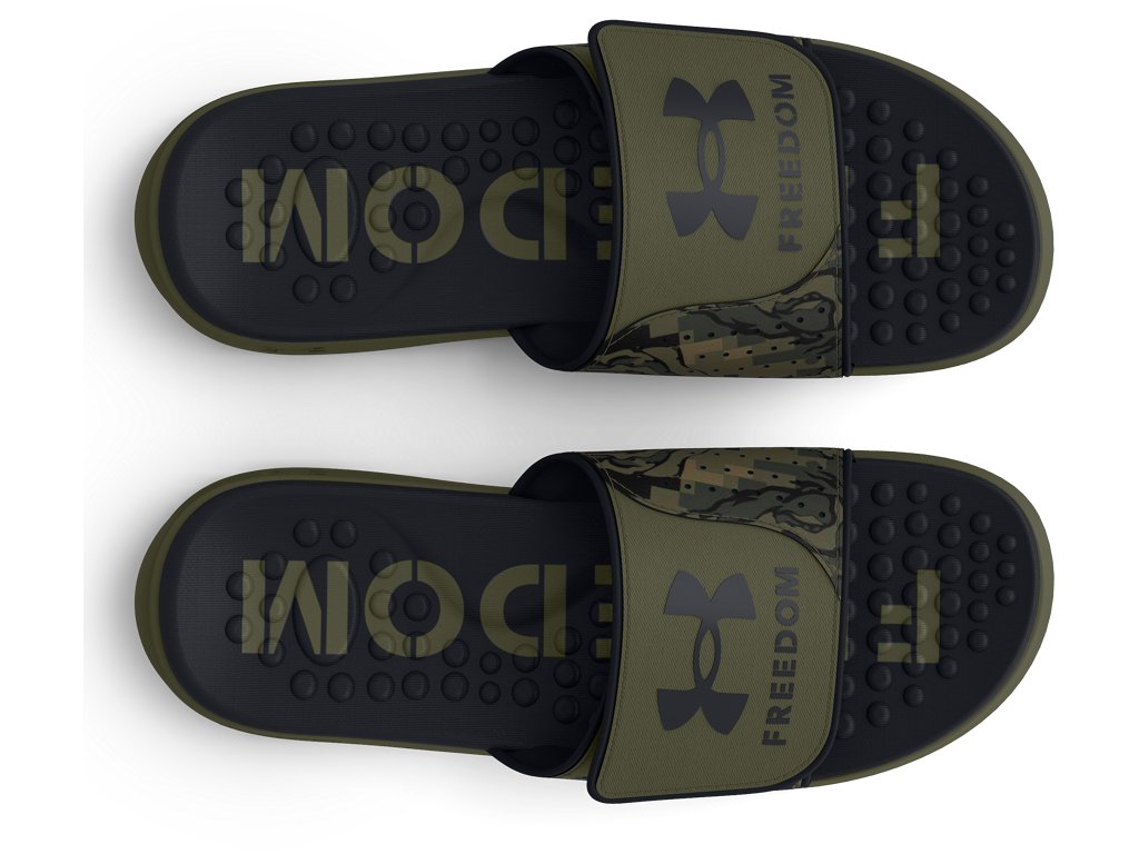 Under Armour Mens UA Ignite Pro Freedom Slides Footwear - Memory Foam Comfort