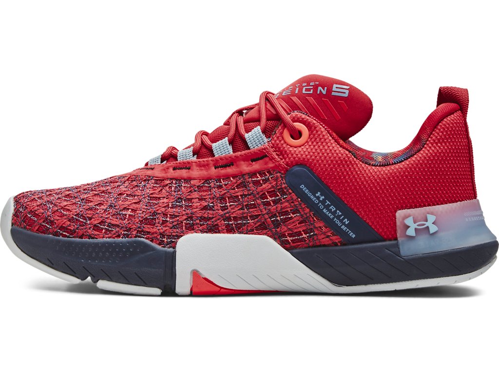 Under Armour Mens TriBase Reign 5 Training Shoes - Enhanced Ground Contact and Stability