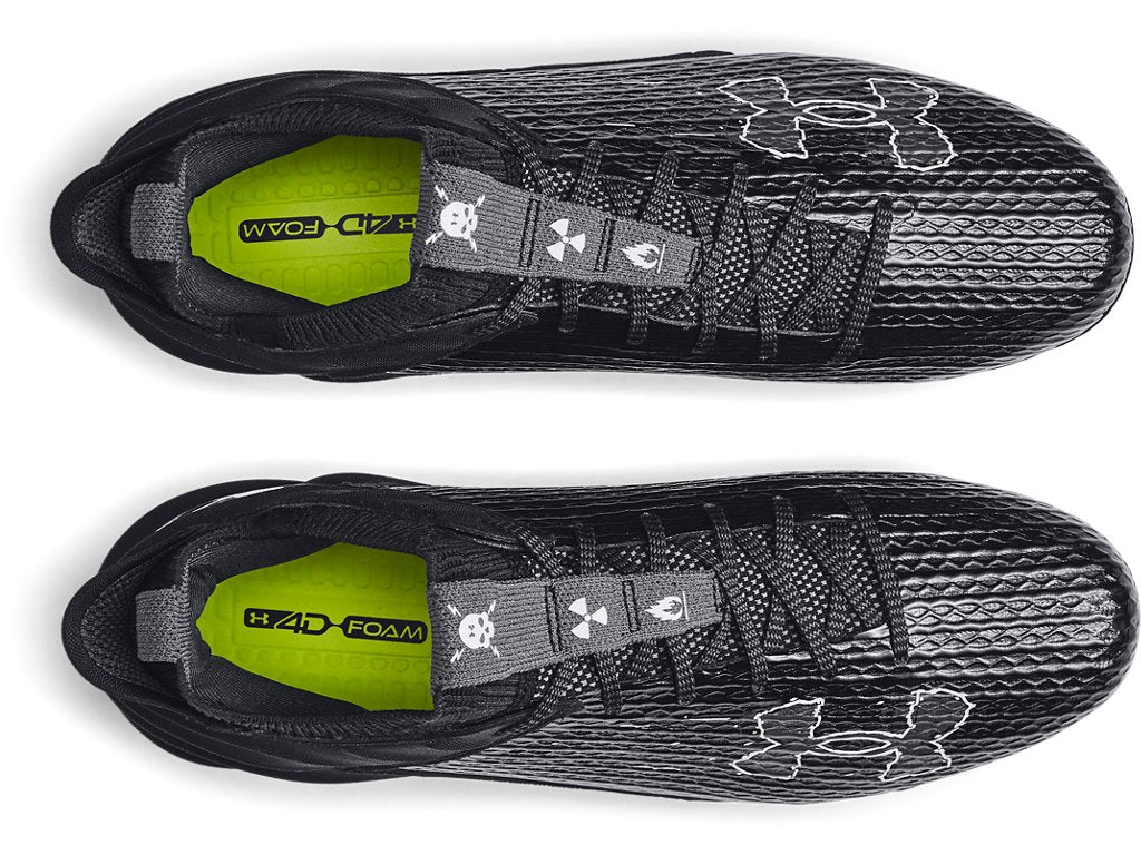 Under Armour Mens Blur Smoke 2.0 MC Football Cleats Footwear - Track Spike-Inspired Traction