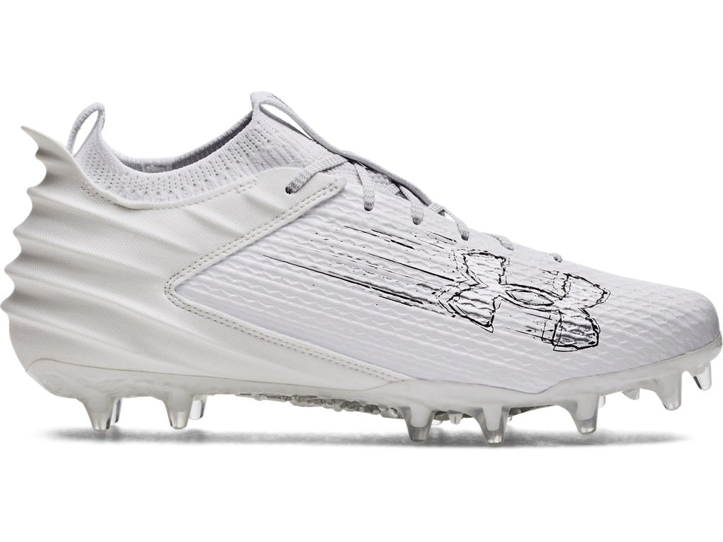 Under Armour Mens Blur Smoke 2.0 MC Football Cleats Footwear - Track Spike-Inspired Traction