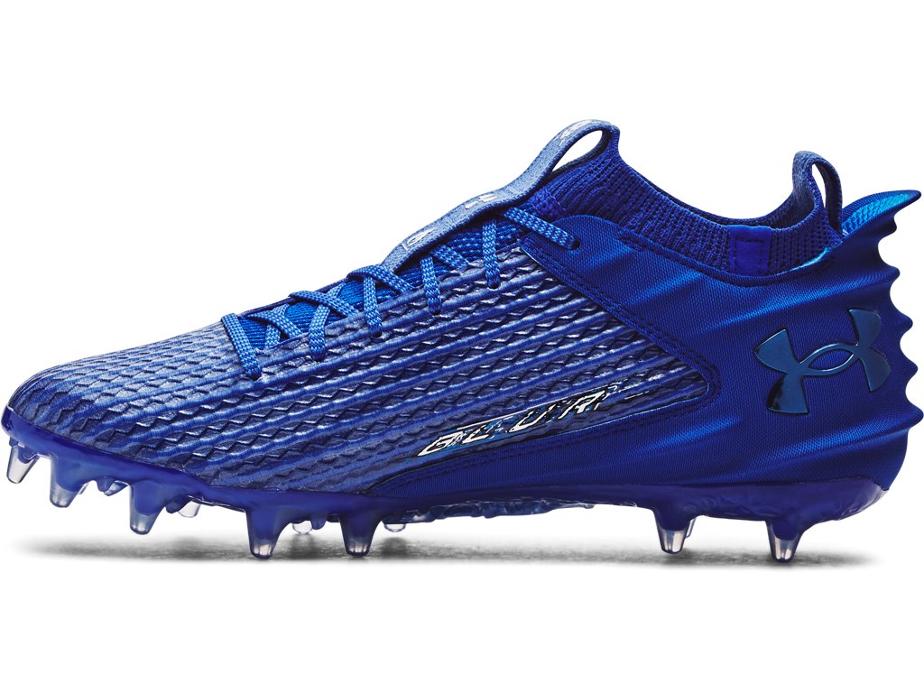 Under Armour Mens Blur Smoke 2.0 MC Football Cleats Footwear - Track Spike-Inspired Traction