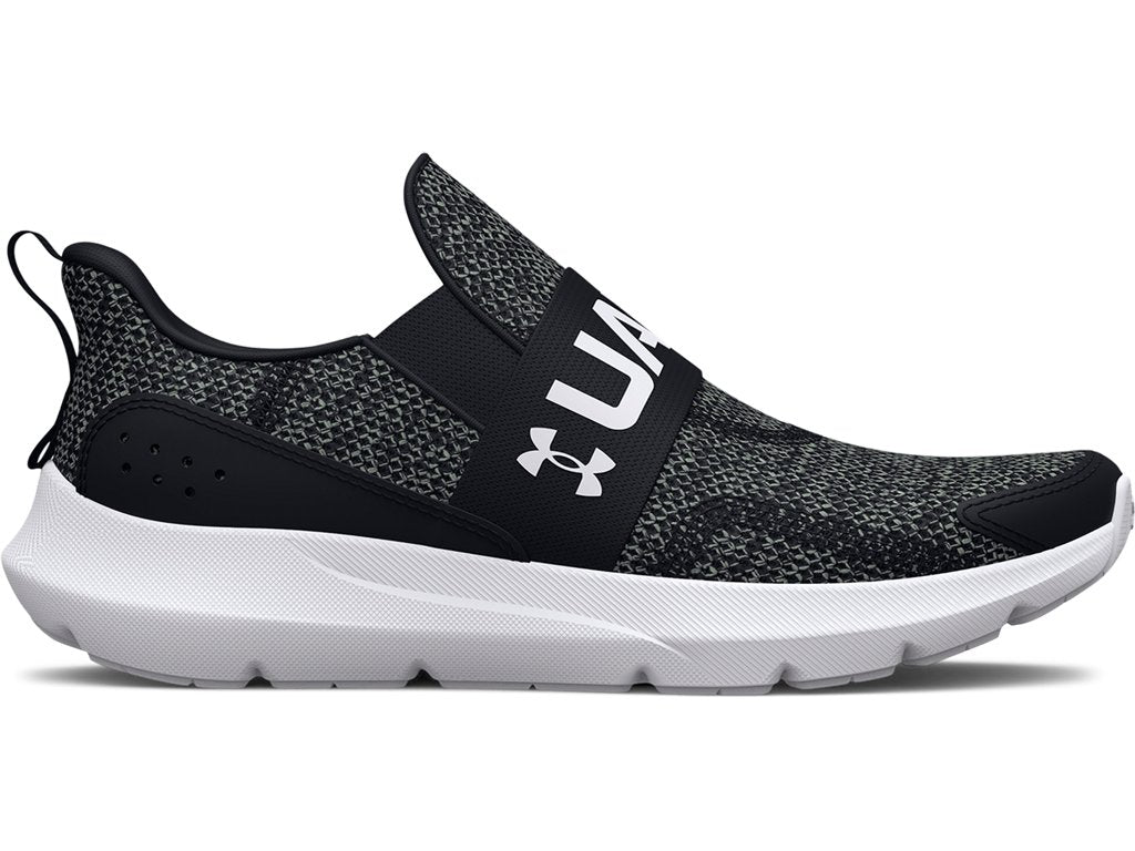 Under Armour Boys Pre-School UA Surge 3 Slip Running Shoes - Lightweight Breathable Design