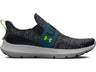 Under Armour Boys Pre-School UA Surge 3 Slip Running Shoes - Lightweight Breathable Design